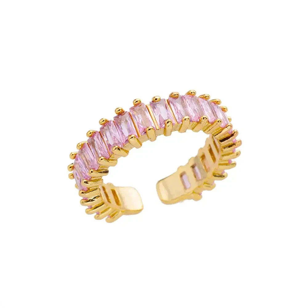 Luxury 316L Gold Stainless Steel Ring