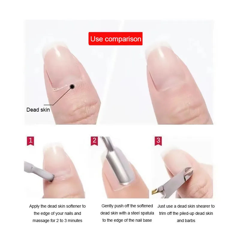 Cuticle Pusher & Remover Tool