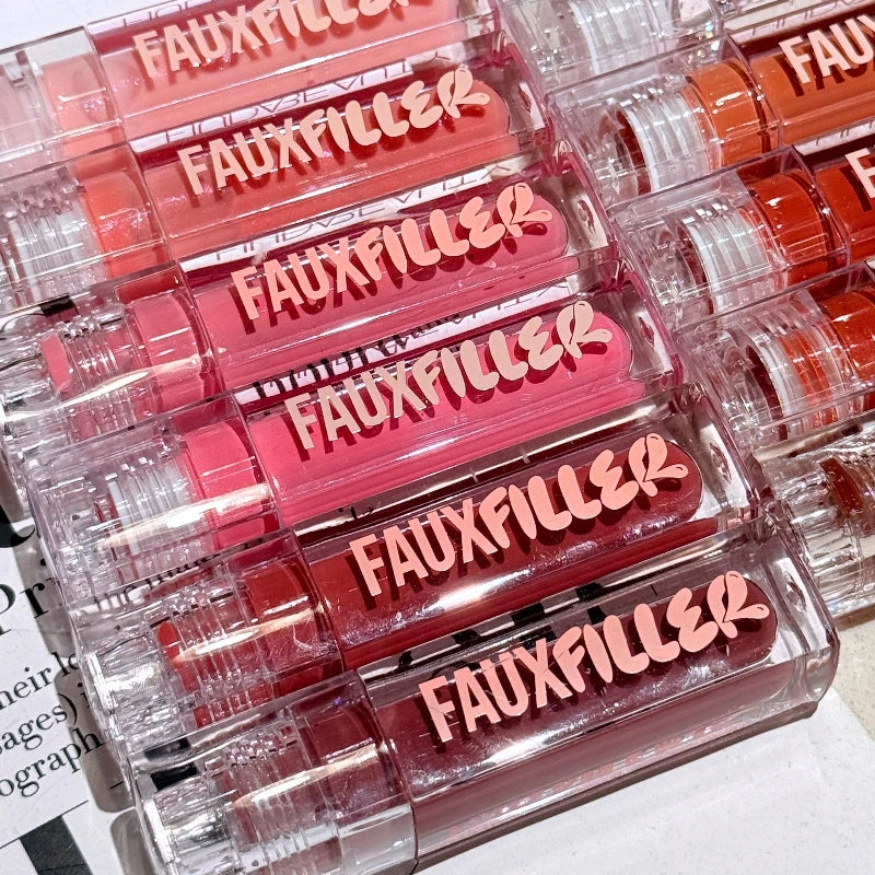 Huda Beauty Faux Filler Shiny Non-Sticky Lip Gloss