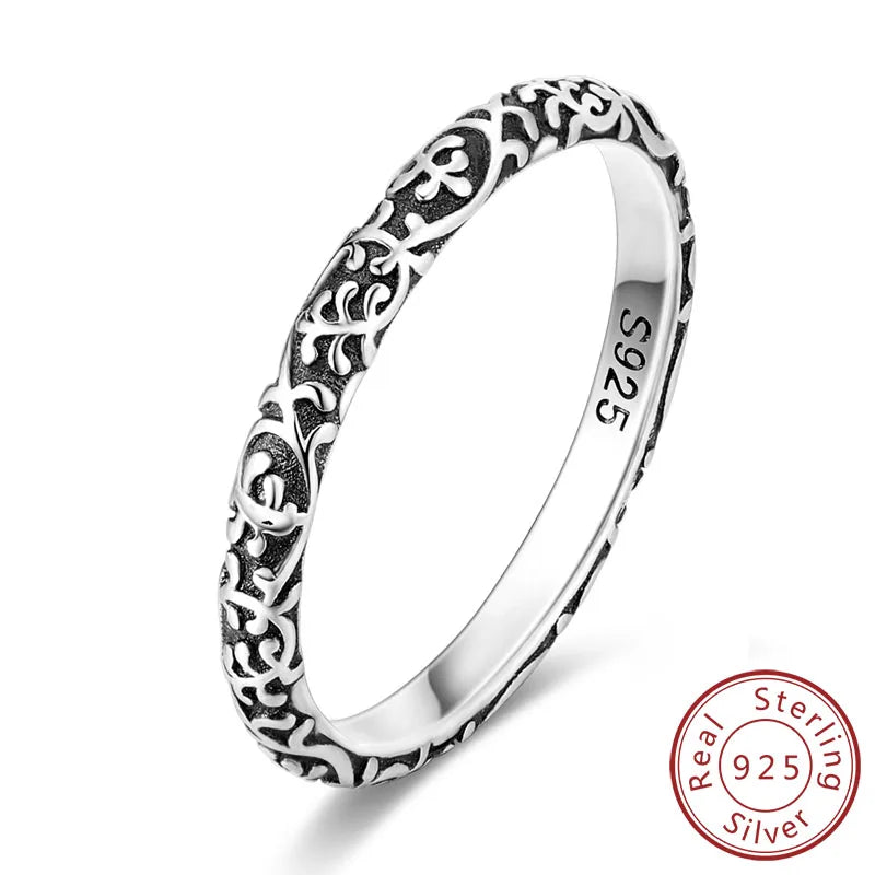 925 Silver Infinity Zircon Ring for Women