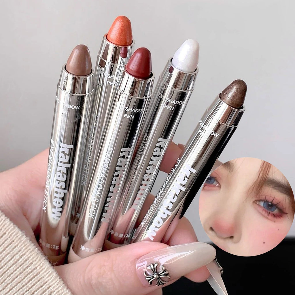 Bold Red Metallic Eye Stick