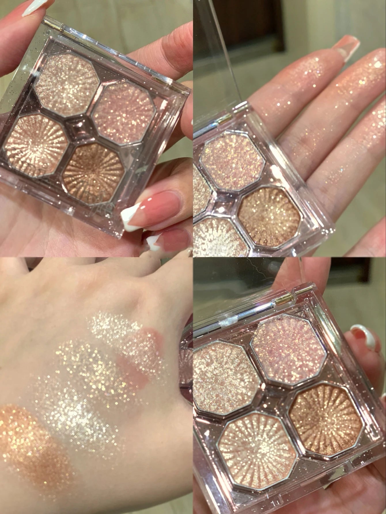DIKALU Gem Glow 4-Color Palette