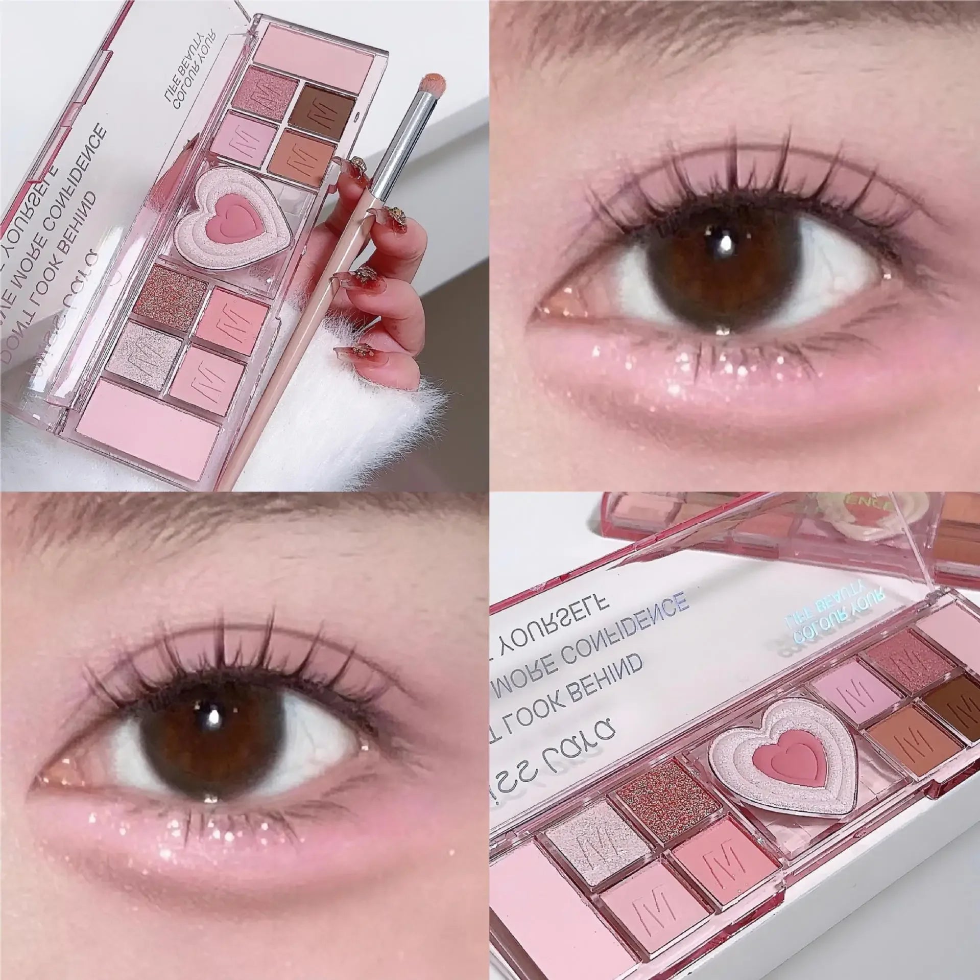 Pink Dream Heart Palette