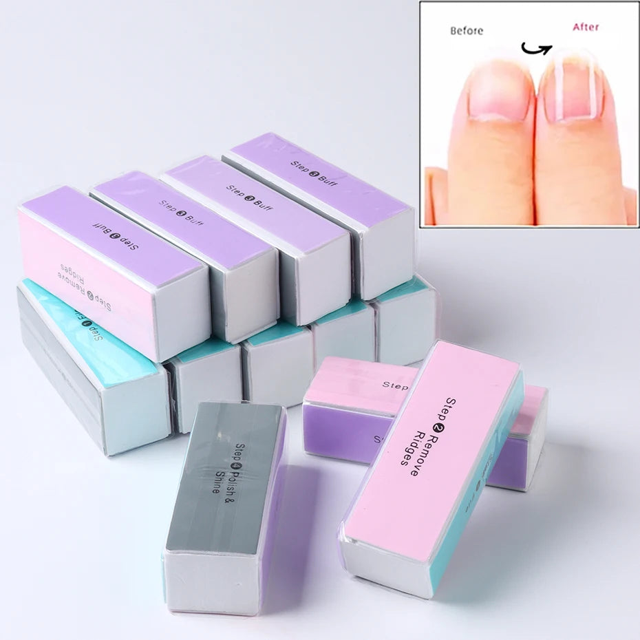 5 Pcs Nail Buffer Block Set