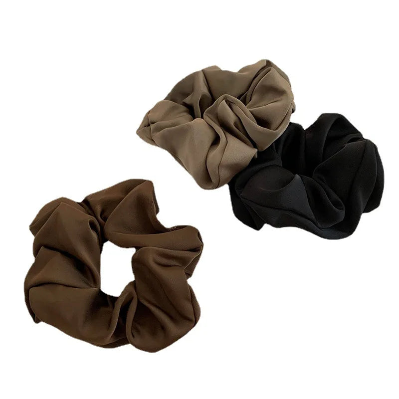 1pcs Women Silk Satin Scrunchies
