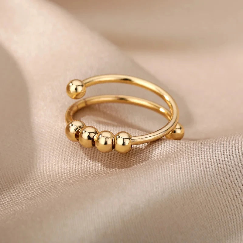 Stainless Steel Spinner Ring – Anti-Stress Design