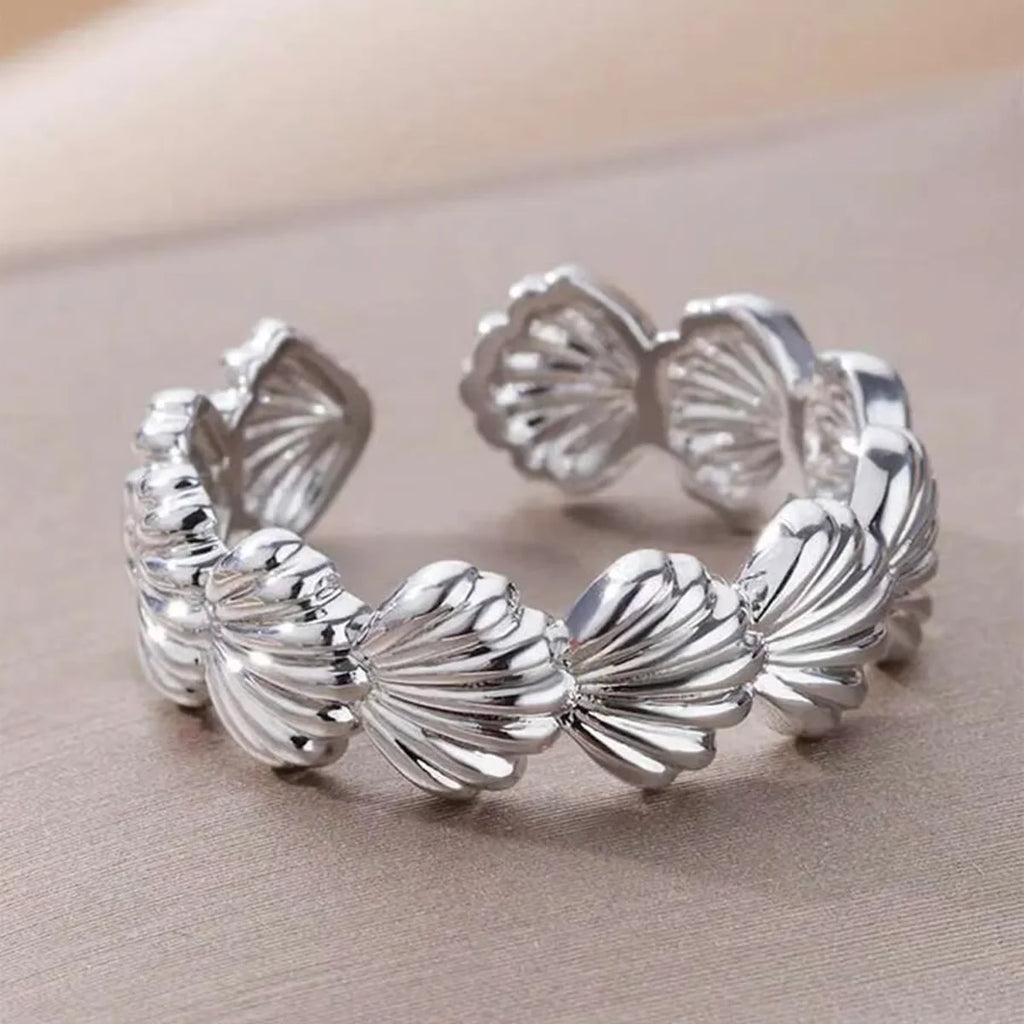 Shell Open Ring – Gold/Silver