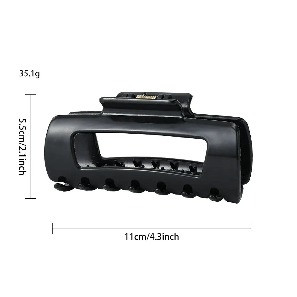 Silicone Flexible Hair Claw Clips