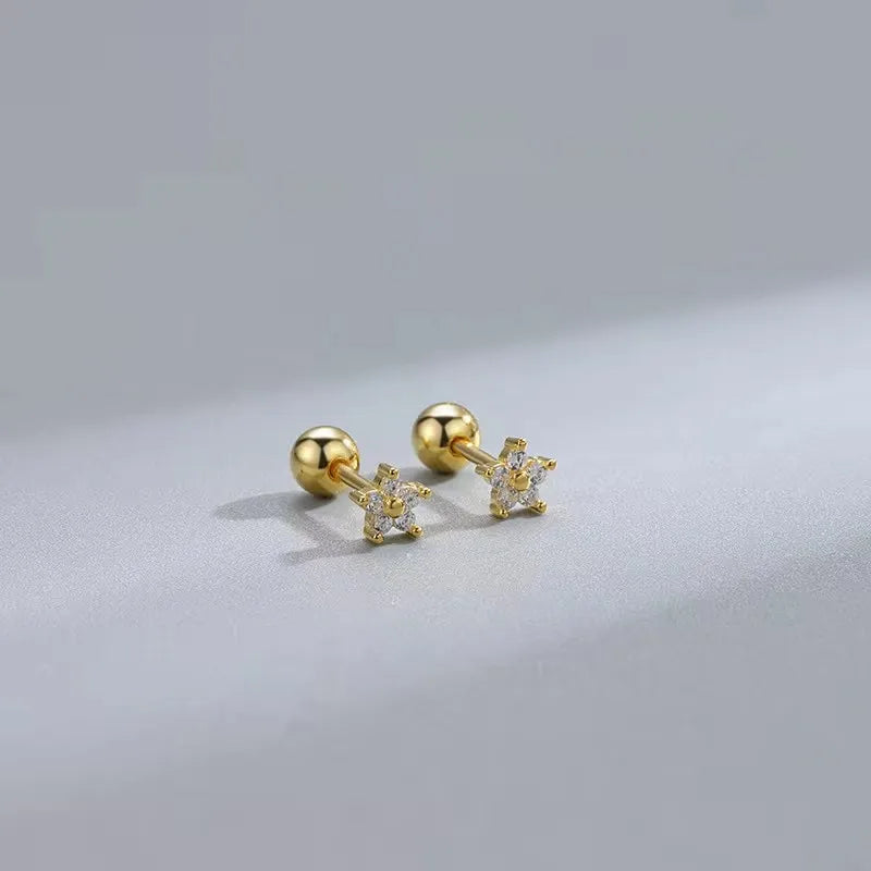 Heart Stud Earrings