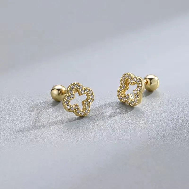 Heart Stud Earrings