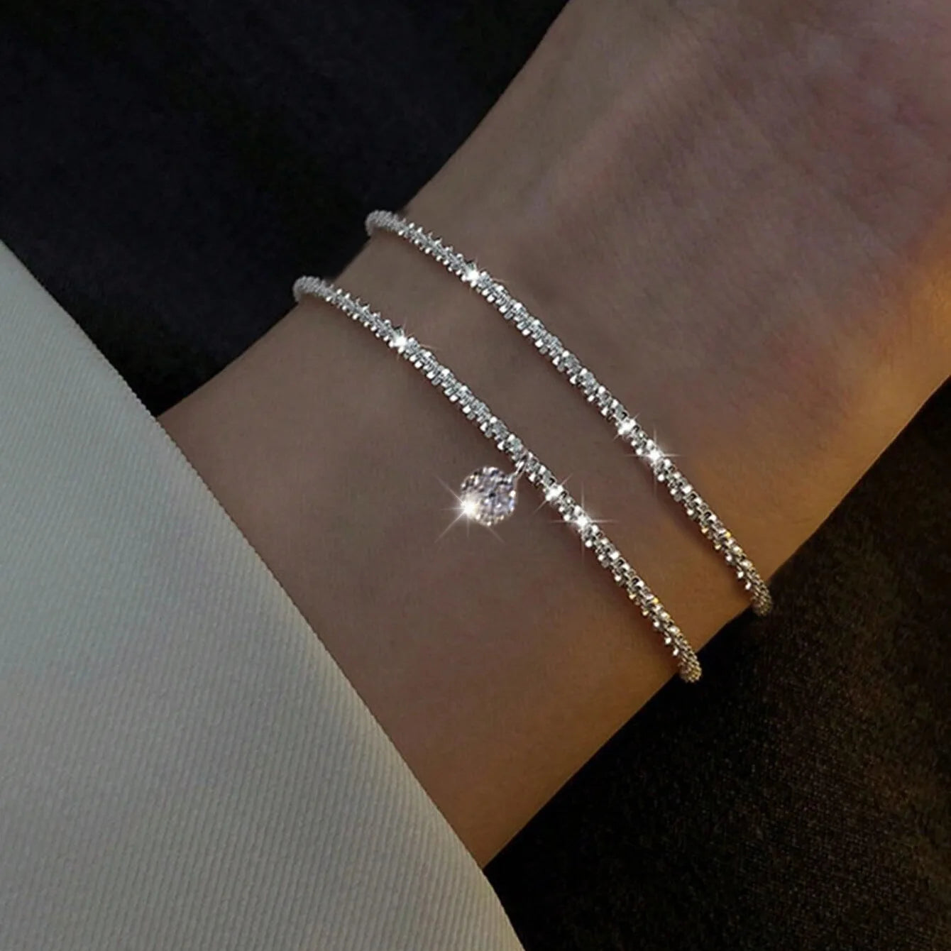 925 Sterling Silver Multi-Layer Coil Bracelet