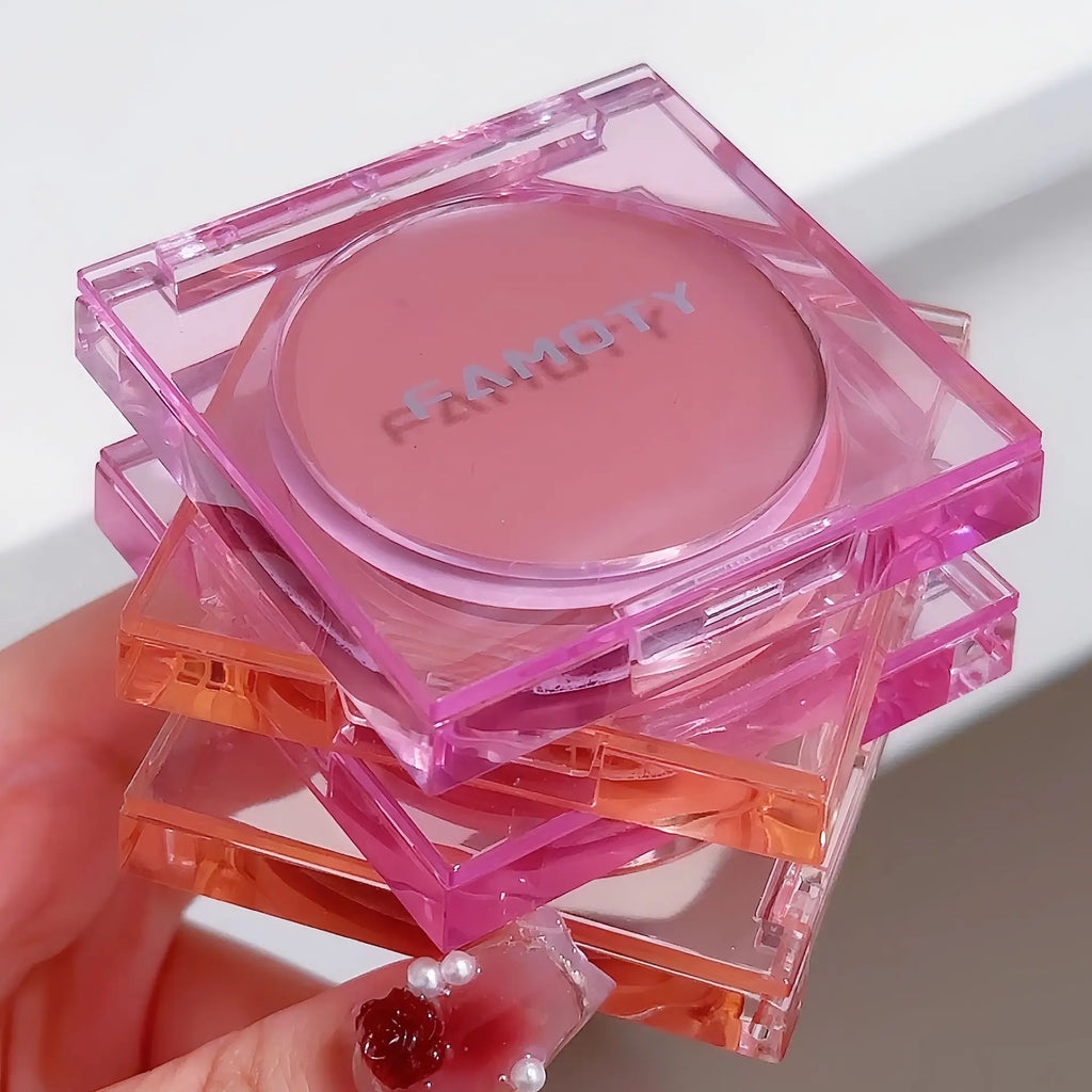 Peach Pink Natural Cheek Palette