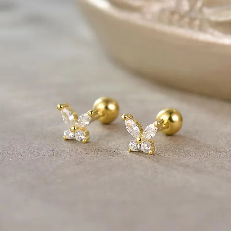 Heart Stud Earrings