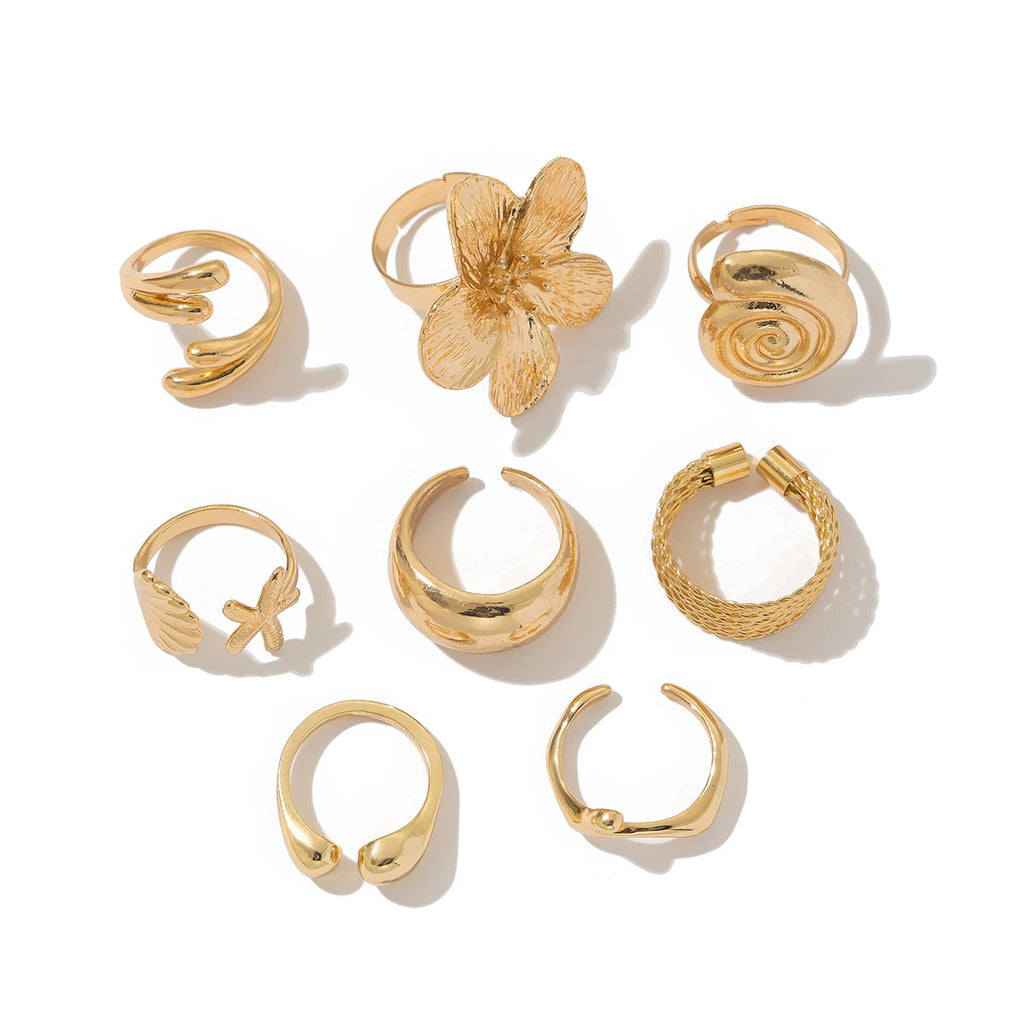 Ingemark Vintage Floral Open Ring