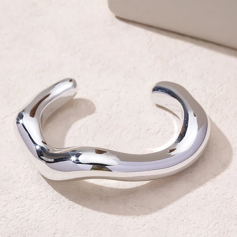 Trendy Big Cuff Bangles Bracelets