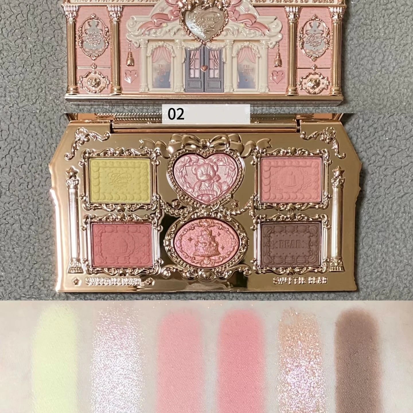 Elegant Mermaid Sparkle Palette