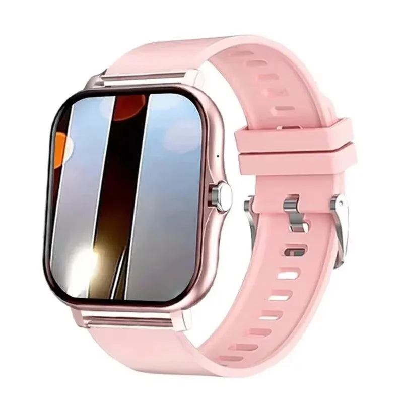 KESHUYOU Smartwatch – calls, SpO2 & BP monitoring. Stylish health watch for daily use & gifting.