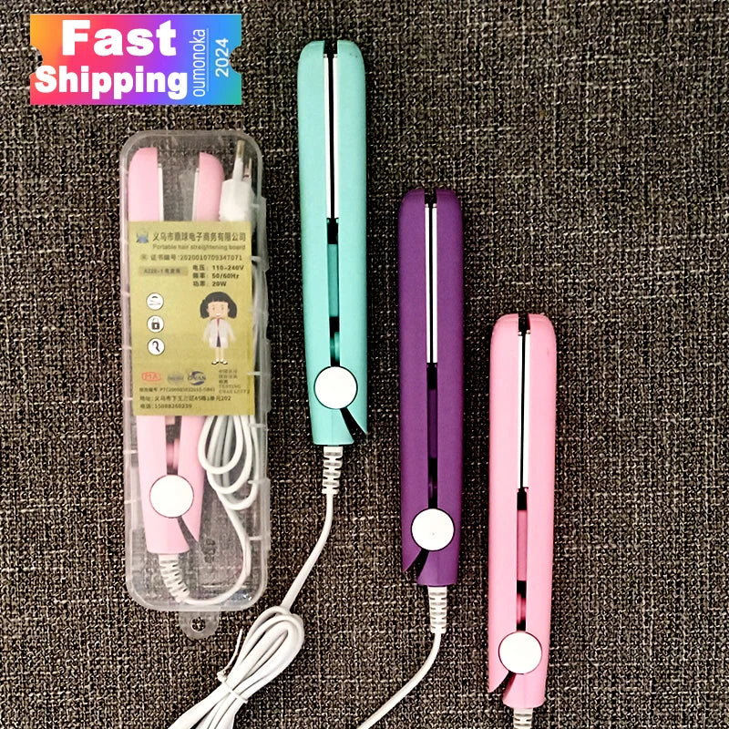 Mini Curling Iron & Hair Straightener