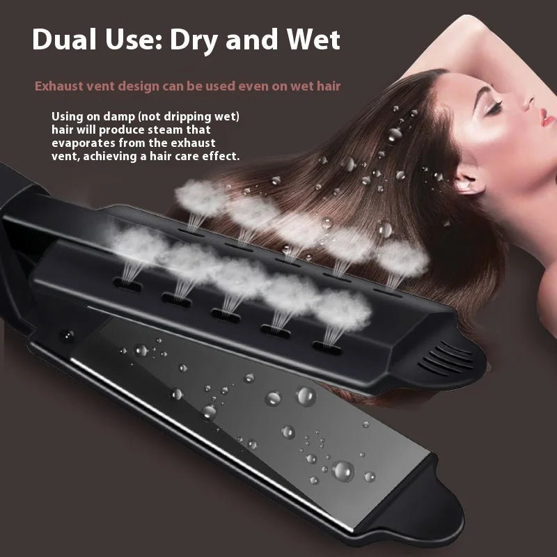 Dual Use Hair Straightener & Curling Iron