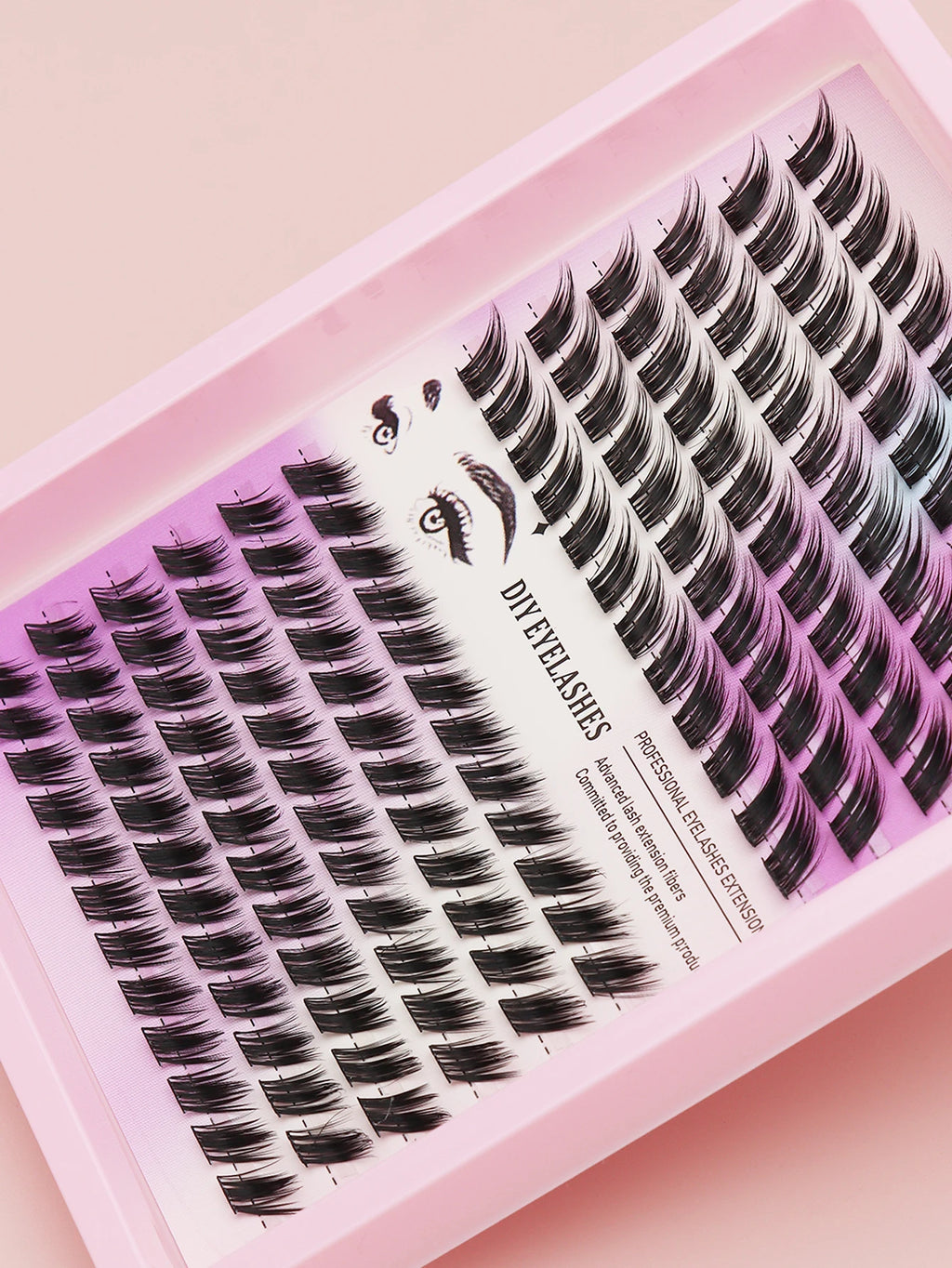 Fluffy Oblique Lash Extensions