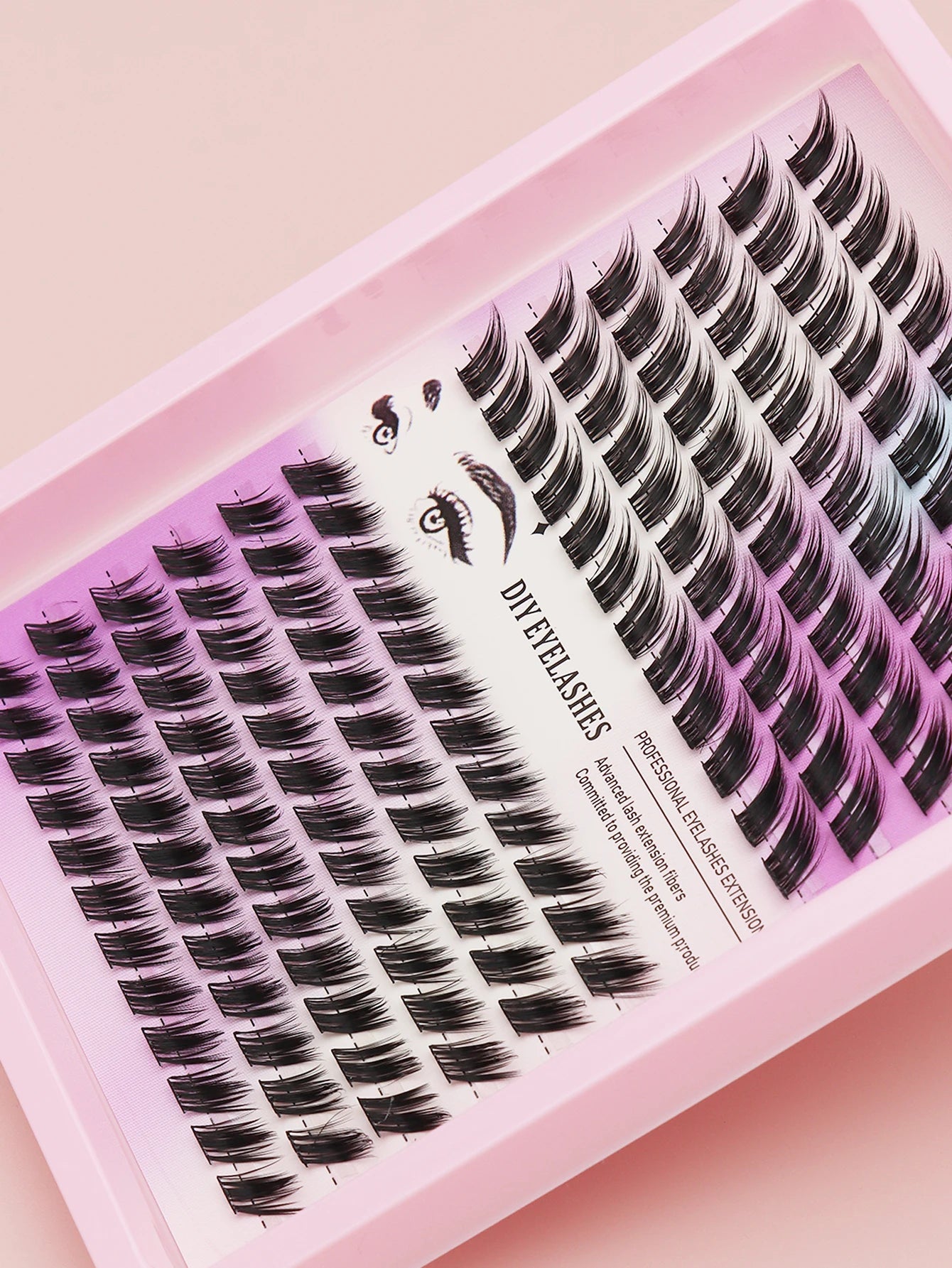 Fluffy Oblique Lash Extensions