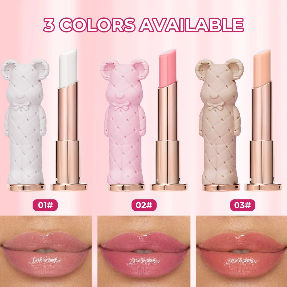 Beauty Glazed Bear Lip Glow Stick