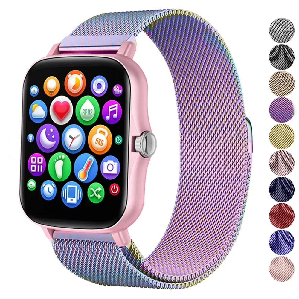 20mm/22mm Metal Magnetic Watch Strap for Amazfit GTS & GTR Series